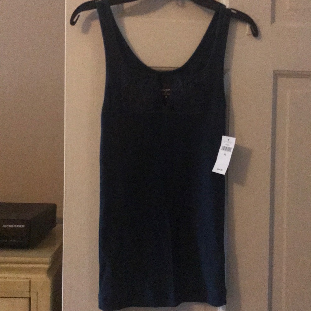 Blue tank top